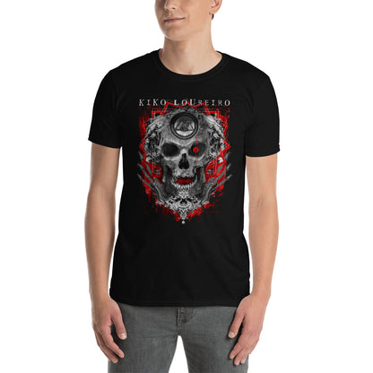 Skull Red and Black T-shirt by Kiko Loureiro - Kiko Loureiro