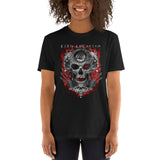 Skull Red and Black T-shirt by Kiko Loureiro - Kiko Loureiro